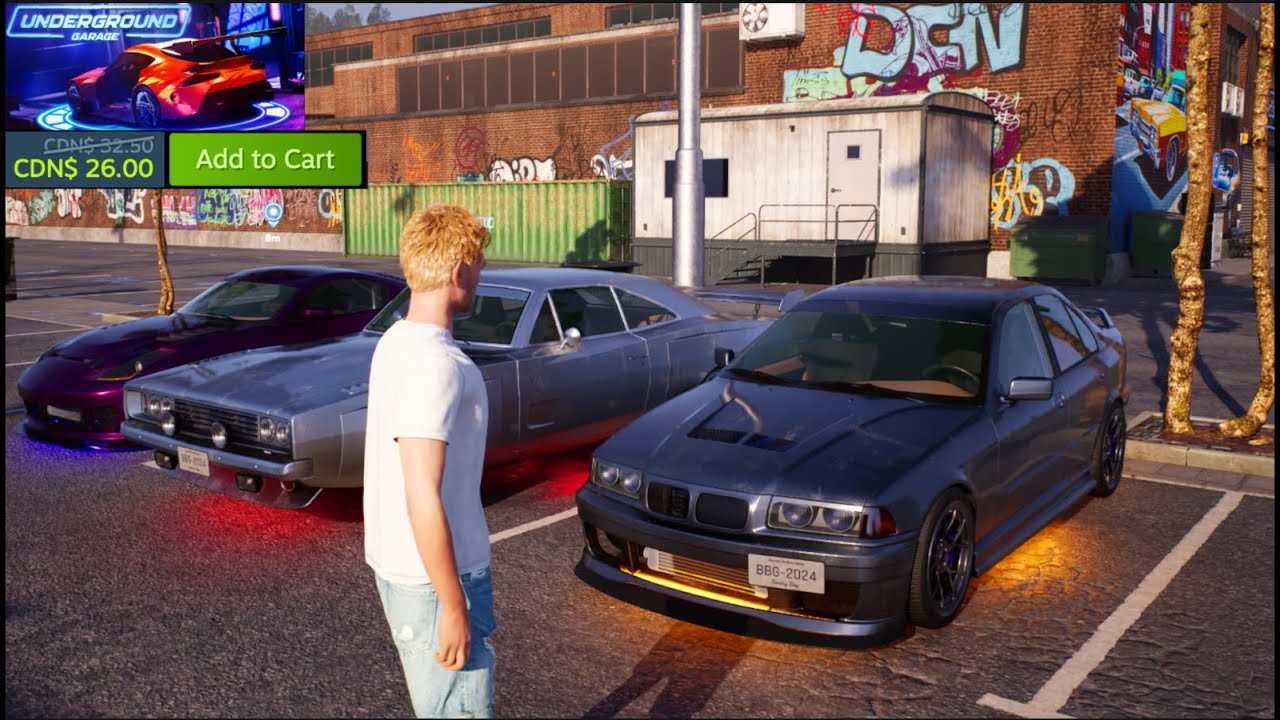 Underground Garage PC - BUYING First Car And STRIPPING It From JUNKYARD!!