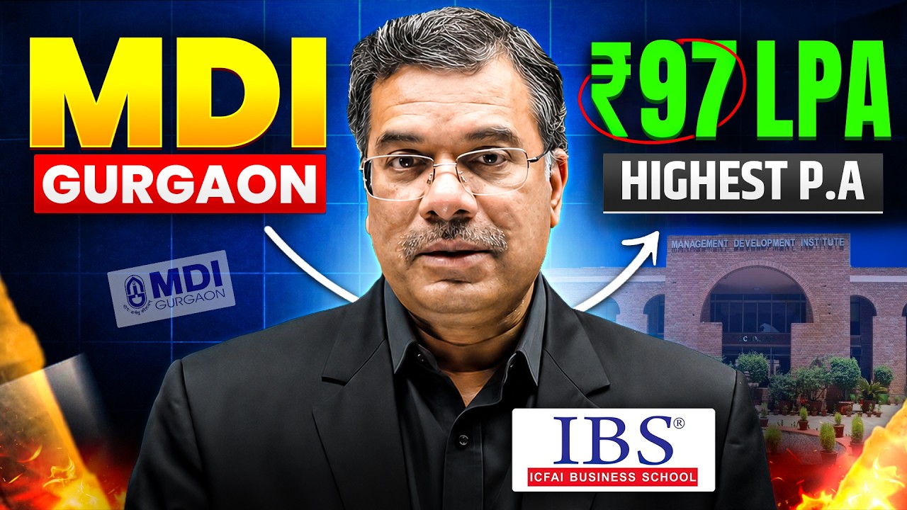 MDI Gurgaon ₹97 LPA Package Reality 2026 😱 | Median Salary, ROI & Final Placement Report | MBA360