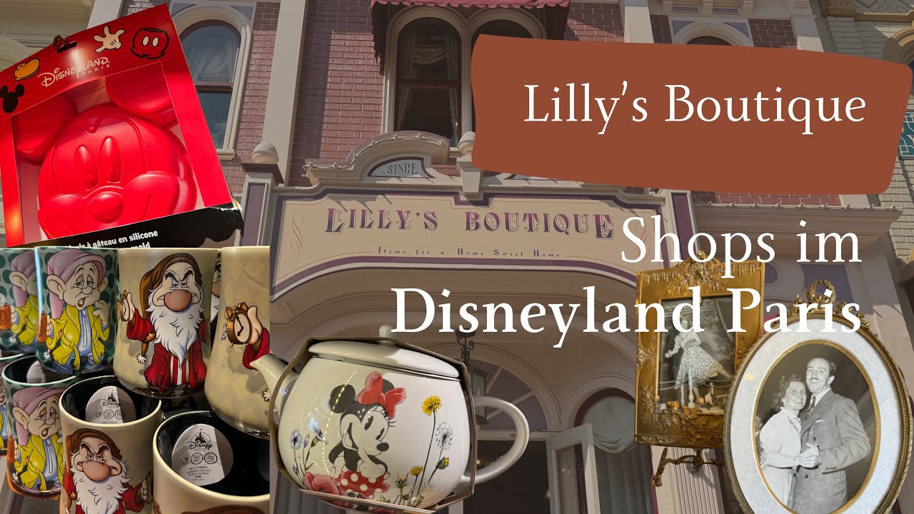 Disney-Magie für dein Zuhause: Entdecke Lilli's Boutique auf der Main Street USA!
