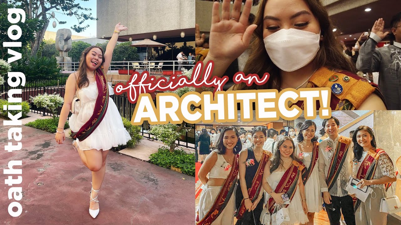 I'M OFFICIALLY AN ARCHITECT!! (PICC Oath Taking 2022) | Road to Boards Ep. 10