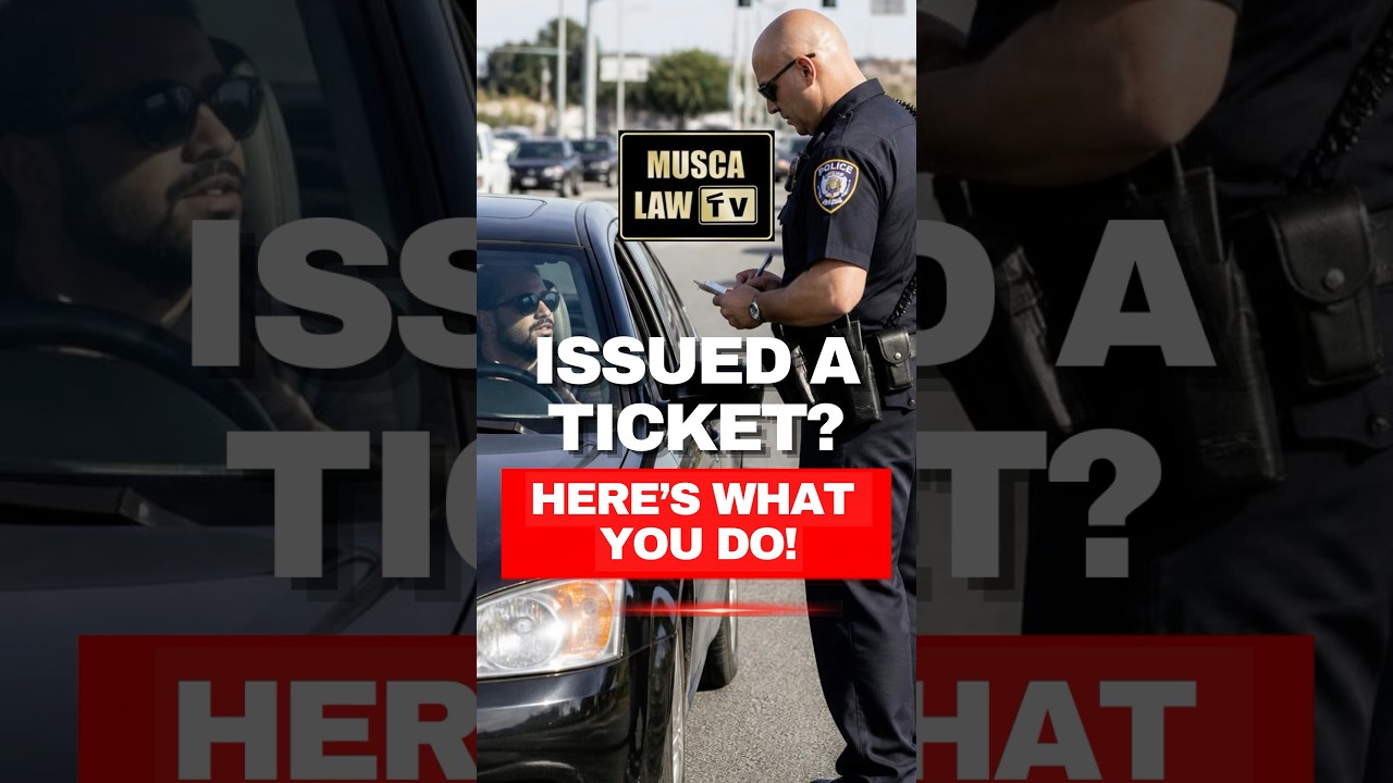 Issued A Ticket? Here&rsquo;s What You Do! #police #trafficticket