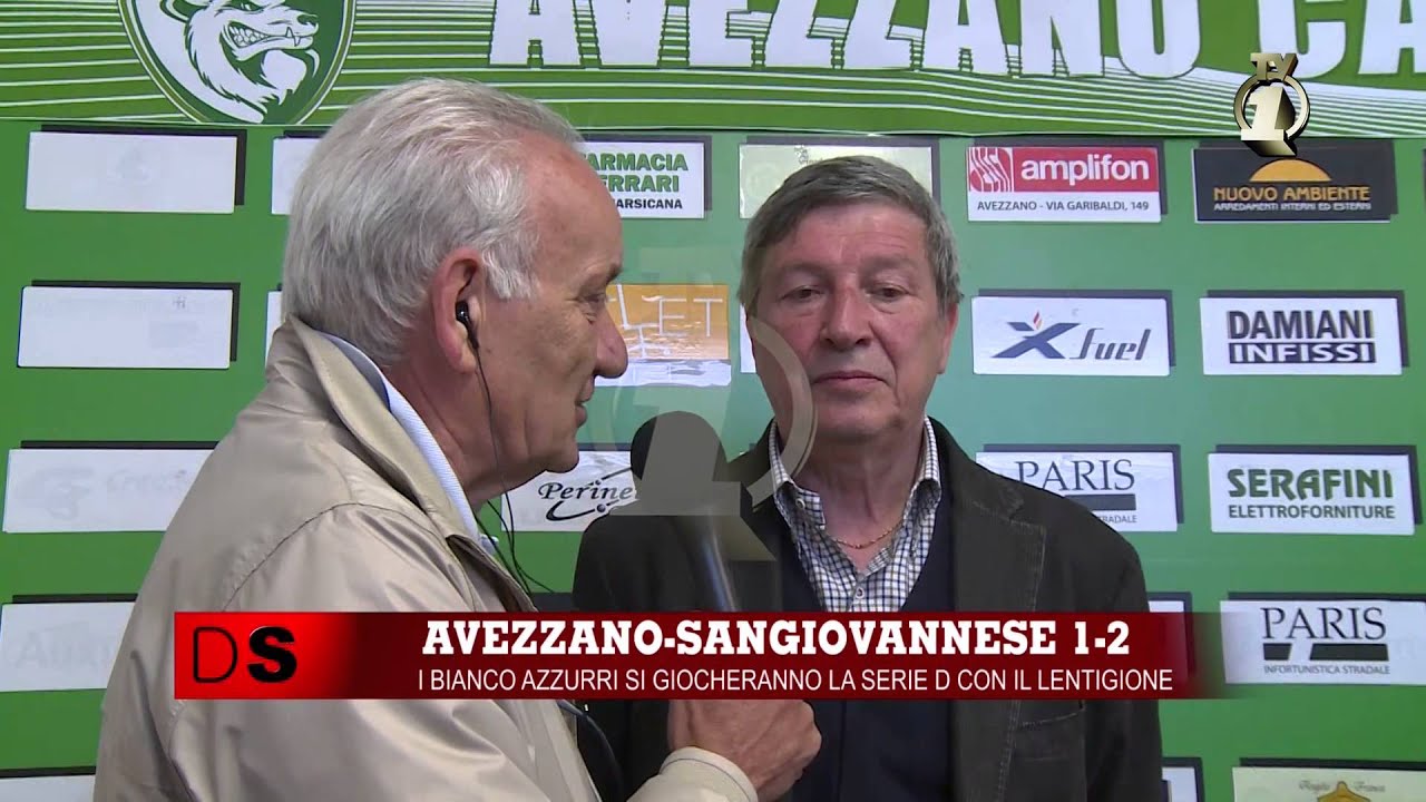 SEMIFINALE PLAY-OFF ritorno AVEZZANO - SANGIOVANNESE 1 - 2