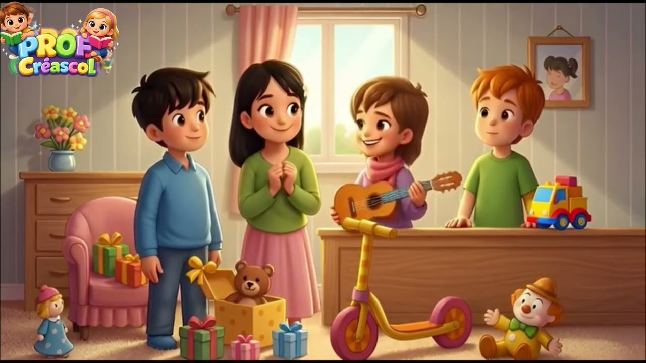 Support audiovisual destiné au 3ap_projet2_séquence3 ( Tu as quel âge) #3ap #support #kids 