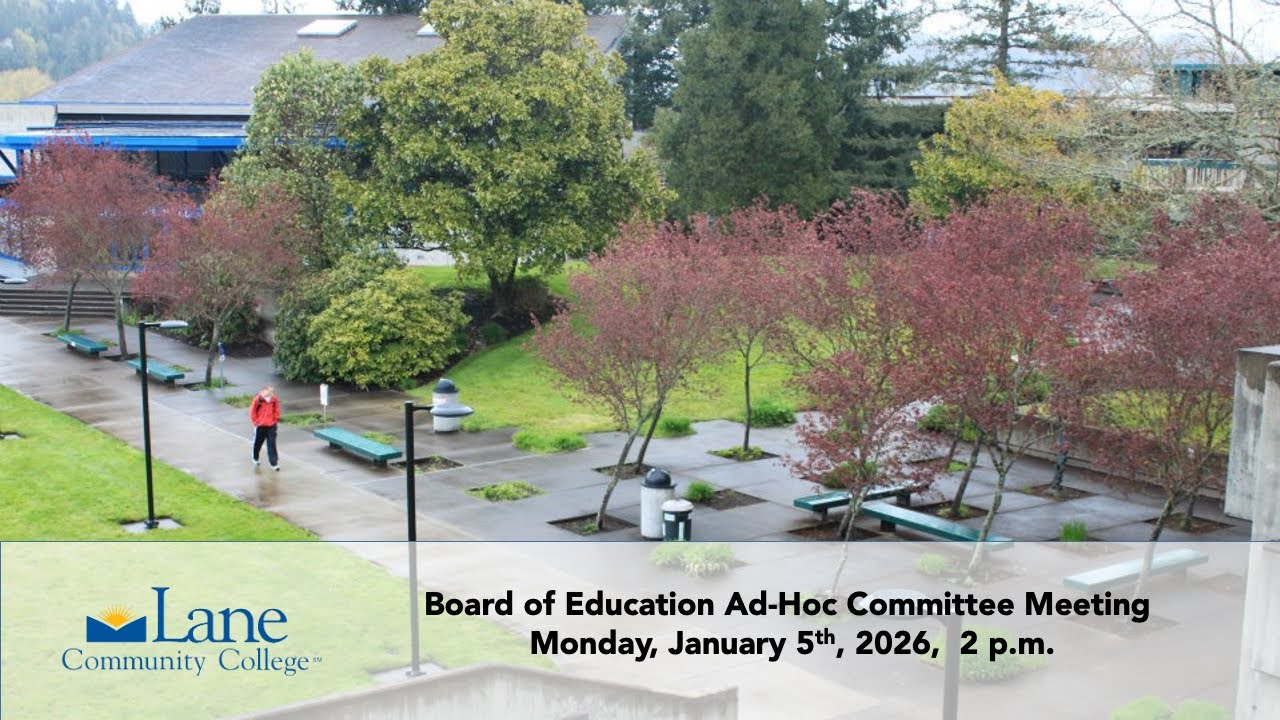 Lane Board of Ed Ad-Hoc Committee 1-5-2026
