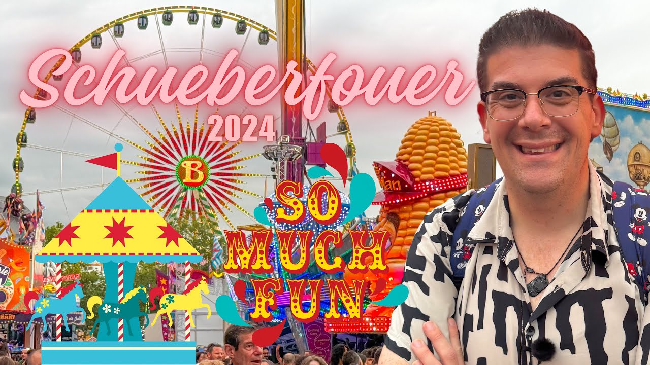 Schueberfouer Luxembourg 2024 - Kompletter Rundgang und viele Onrides - Gr&ouml;&szlig;te Kirmes der Region 🎠