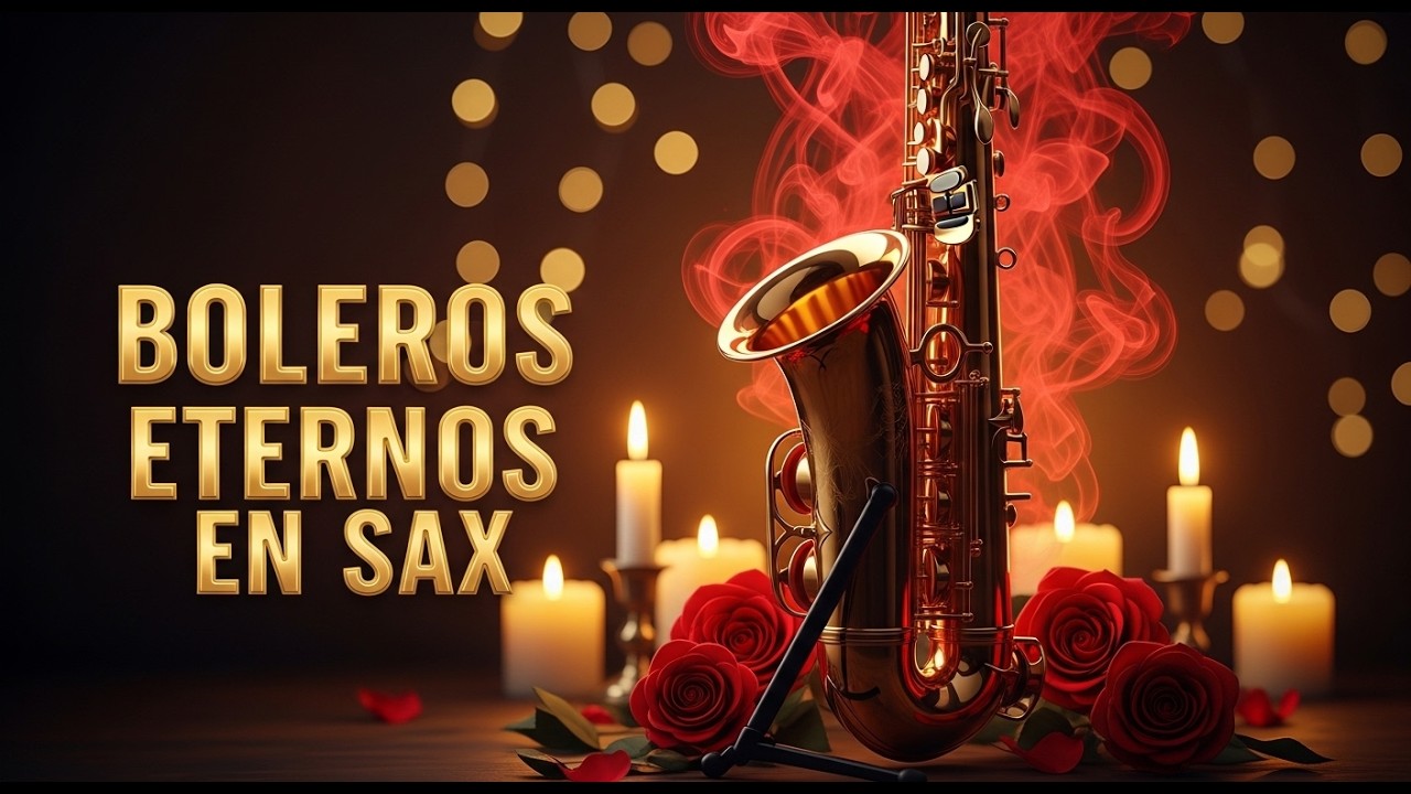 🎷 Boleros Eternos en Sax EN VIVO 🔴 Melodías Románticas para una Noche de Recuerdos