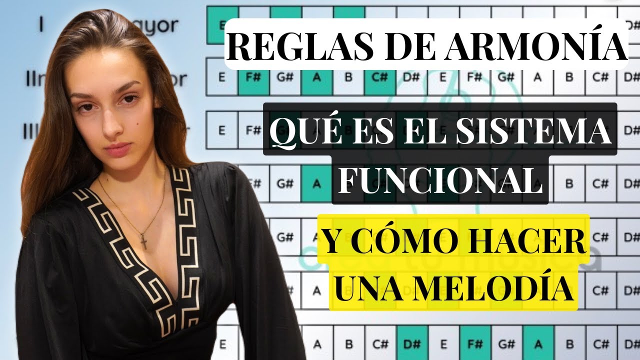 P.7: REGLAS DE ARMONÍA: QUÉ ES EL SISTEMA FUNCIONAL Y Pasos Para HACER UNA Buena MELODÍA