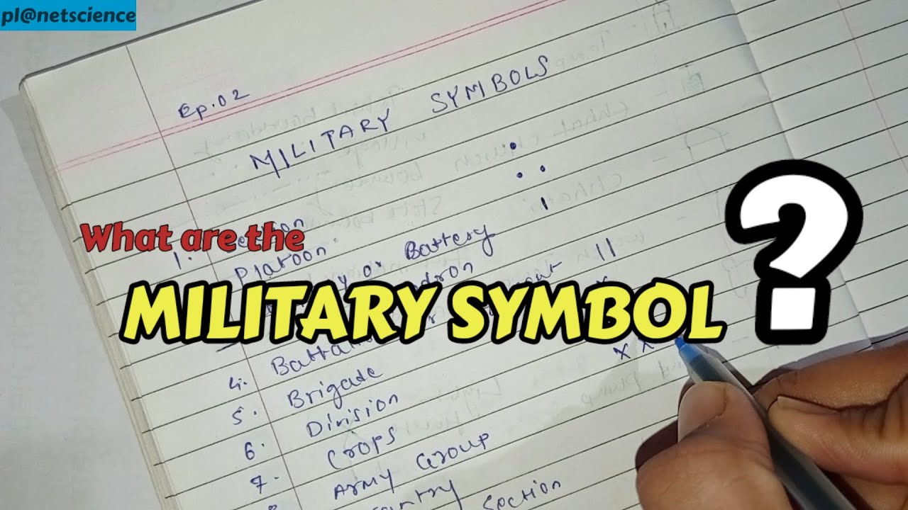 what are the MILITARY SYMBOL ?? #ncc #military