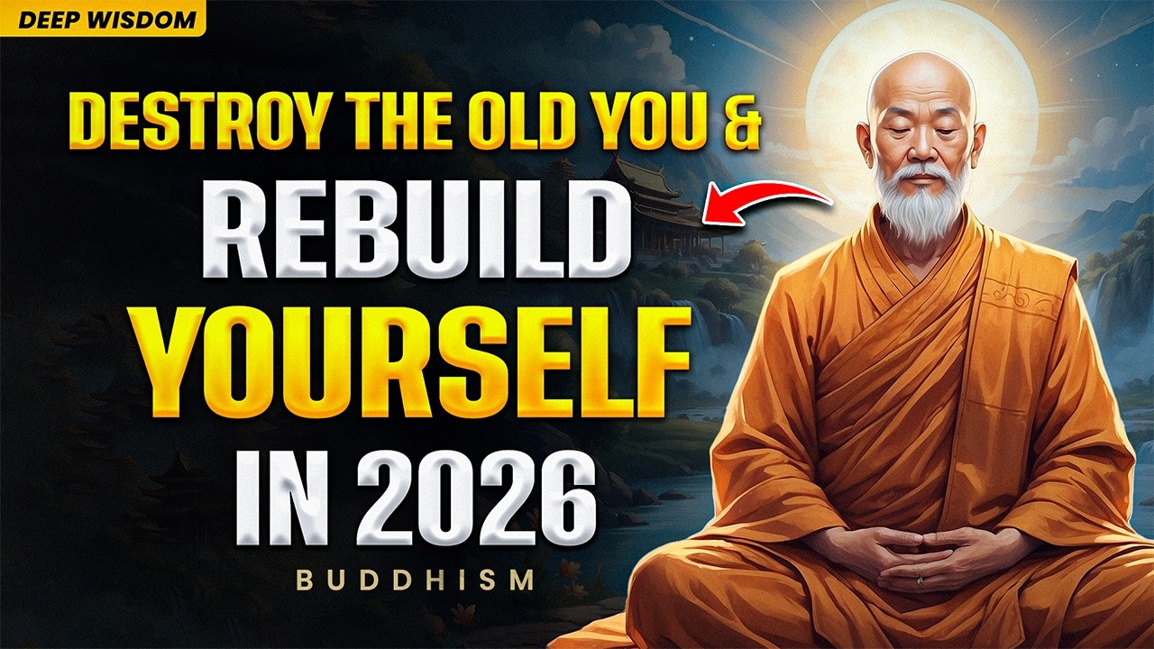 REBUILD YOURSELF IN 2026: New Year Mindset Inspired by Buddhism Wisdom #motivation
