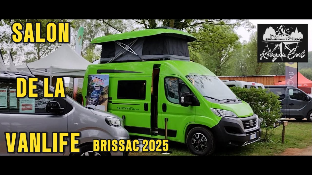 Salon Vanlife Brissac Angers Camper Van Week-end Avril 2025 #kangoocool