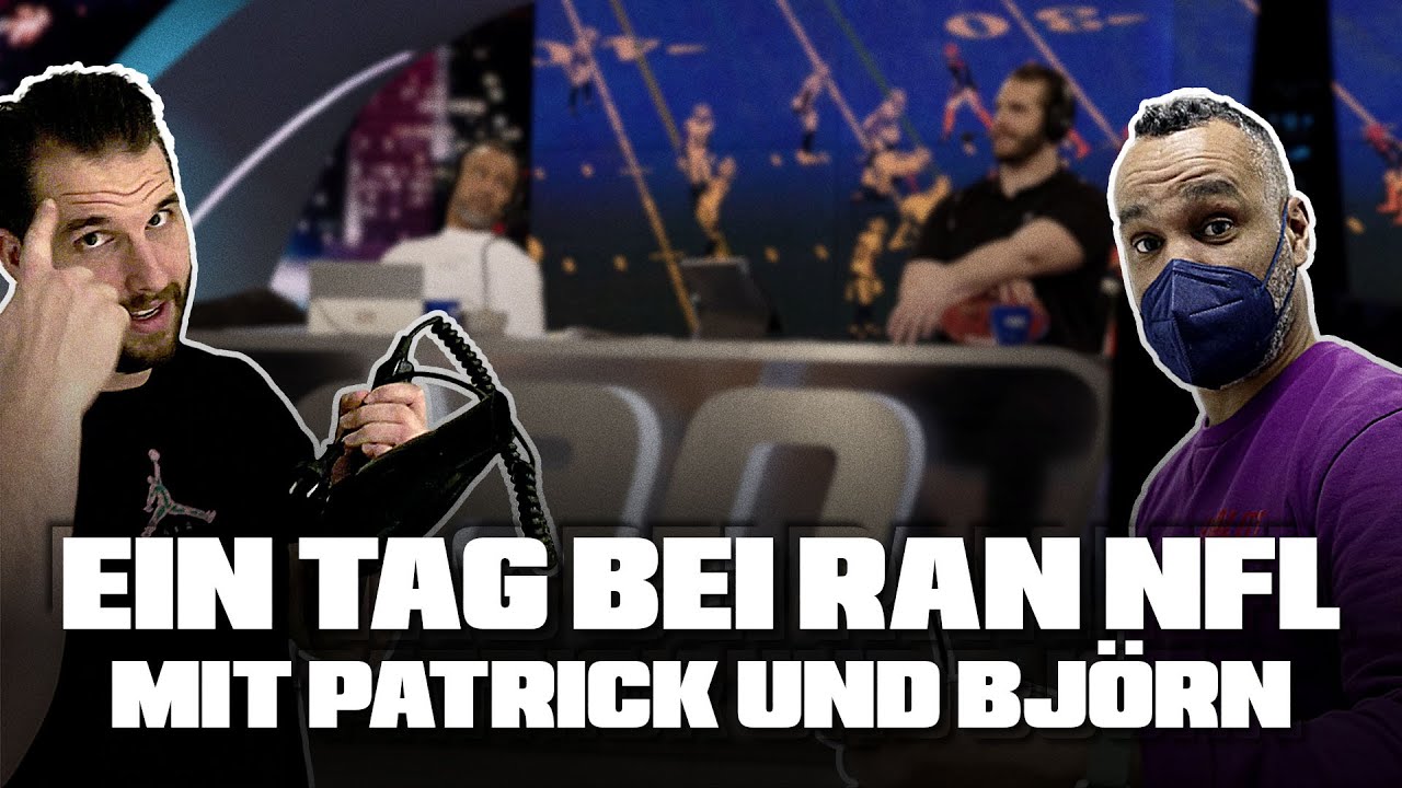 Ein Tag bei ranNFL mit Coach Esume und Björn Werner