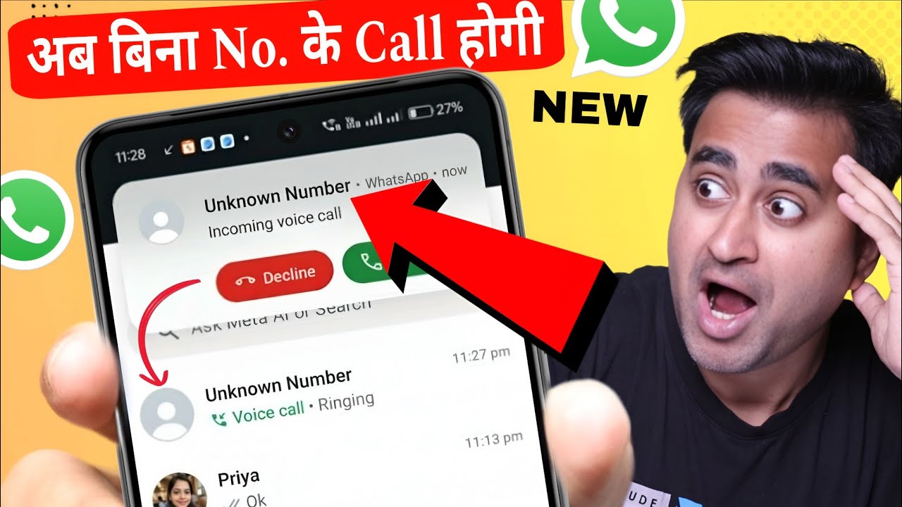 12 Amazing WhatsApp New Features 🔥 | Call Without Number | New Update October 2026