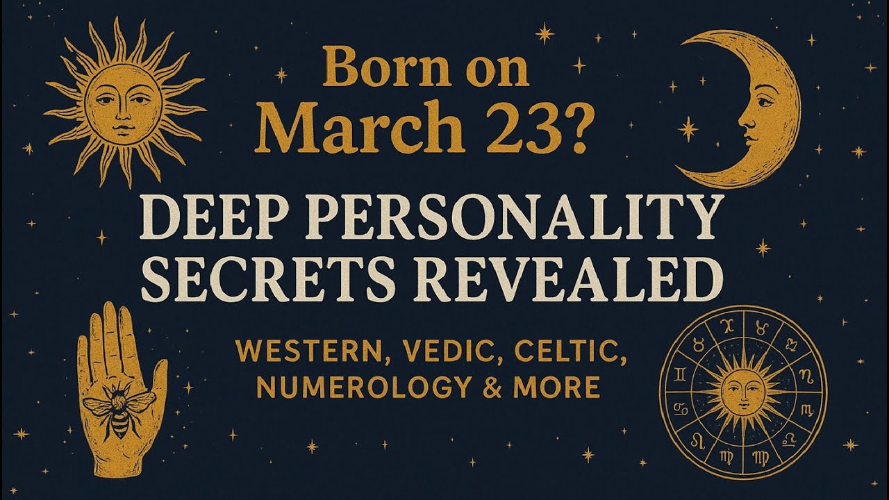23 March Horoscope: Deep Personality Secrets Revealed (Western, Vedic, Celtic, Numerology & More)