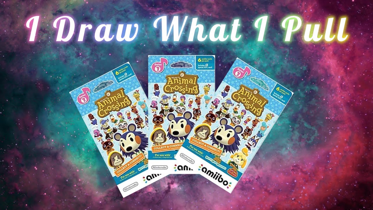 I Draw What I Pull: Amiibo Cards