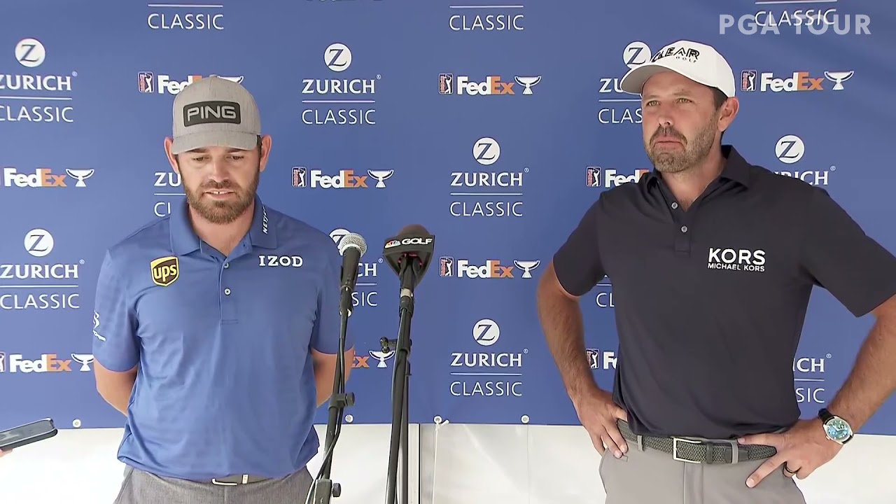 Louis Oosthuizen and Charl Schwartzel Thursday Flash Interview 2021 Zurich Classic of New Orleans