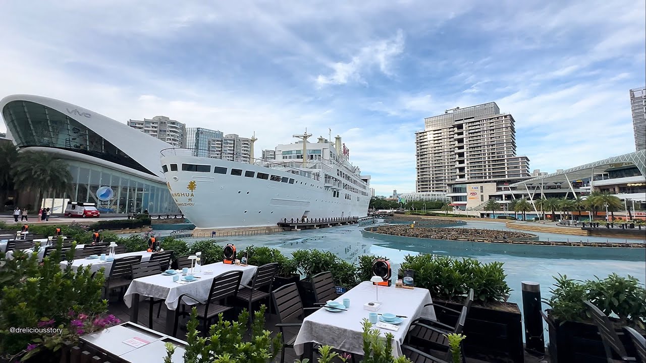 SHENZHEN SEA WORLD Area Restaurant & Shopping Arcade Walk Around Review @ Nanshan Shenzhen China 🇮🇩