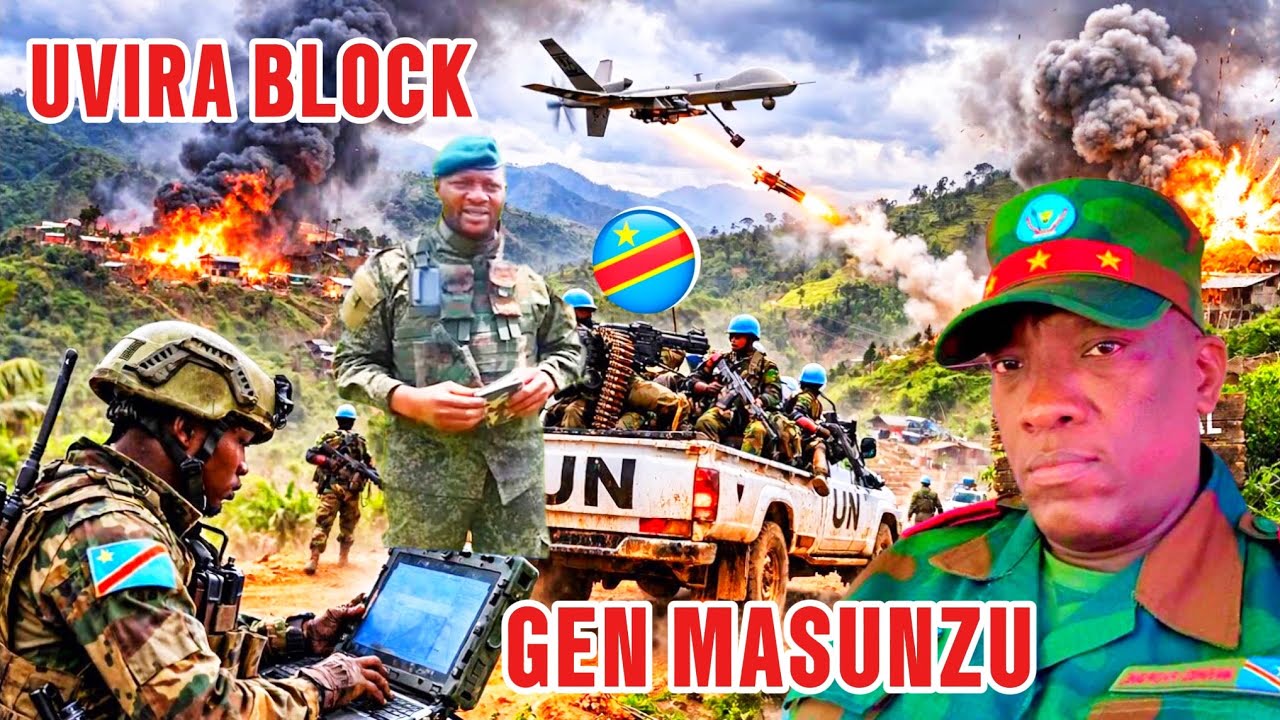 🚨UVIRA GENERAL MASUNZU WA FARDC ARAHAGEZE😭UMUGOME AJE KURIMBURA😭IMIHANDA IJYA AHO MA23 IRI IRAFUNZWE