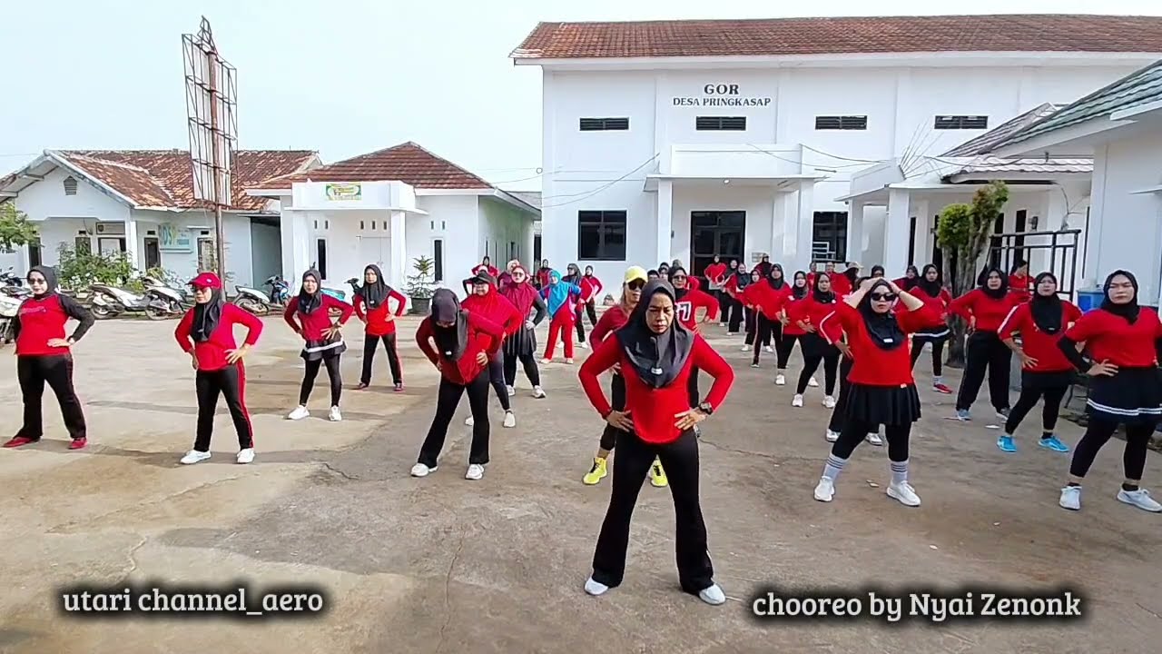 SENAM PROLANIS  SEBELUM SENAM AEROBIC DI DESA PRINGKASAP  / SENAM RUTIN SETIAP HARI SELASA. 