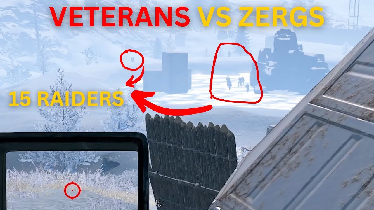 HOW A 60,000HRS TRIO DOMINATES ZERGS -  Rust
