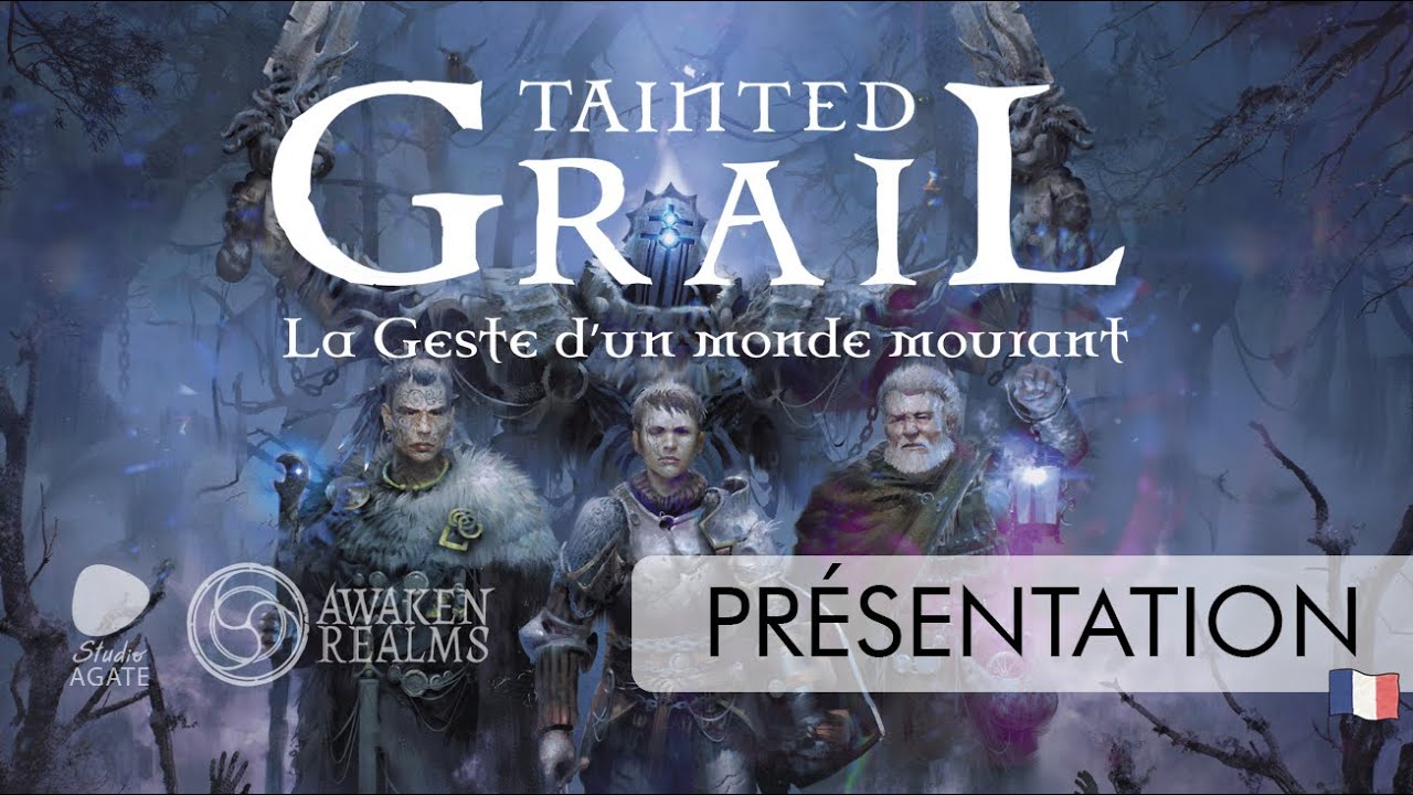 Tainted Grail : Un petit tour d'horizon #jdr #studioagate