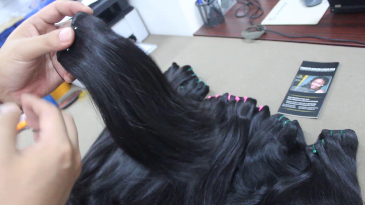 Double drawn Vietnamese virgin hair