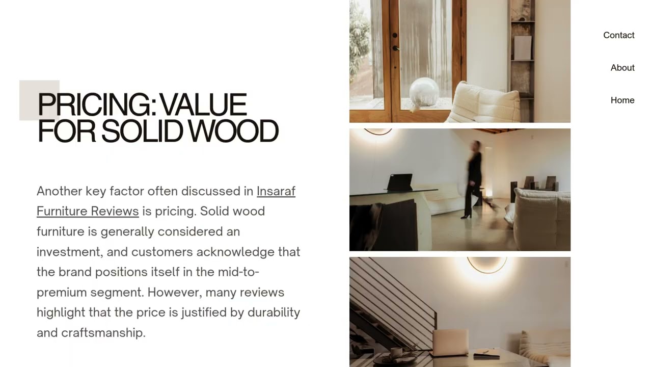 Insaraf Furniture Reviews What Buyers Say About Design, Pricing, and Delivery