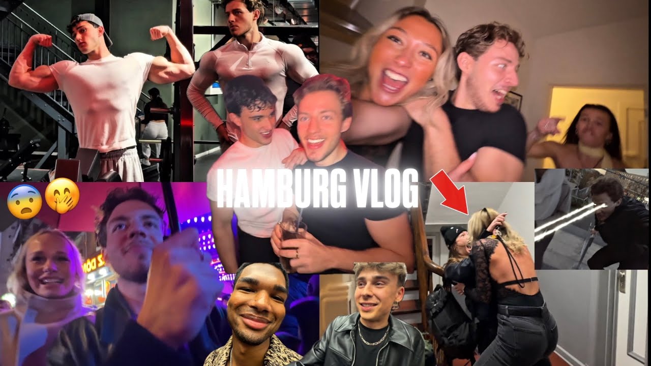 Wir übernachten bei zwei FREMDEN Mädchen in einer FREMDEN Stadt💀😨 | HAMBURG VLOG
