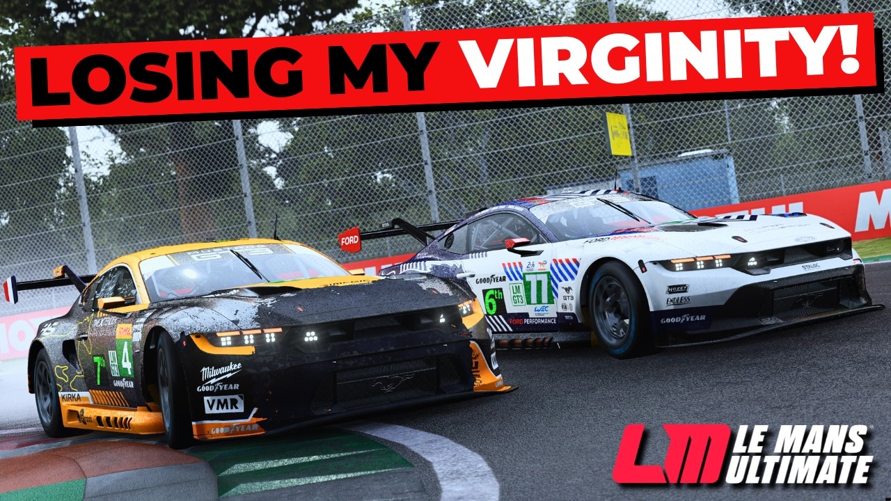 First Ever WET RACE in Le Mans Ultimate...😳 I was NOT ready! 😳 GT3 @ A Very WET Monza!