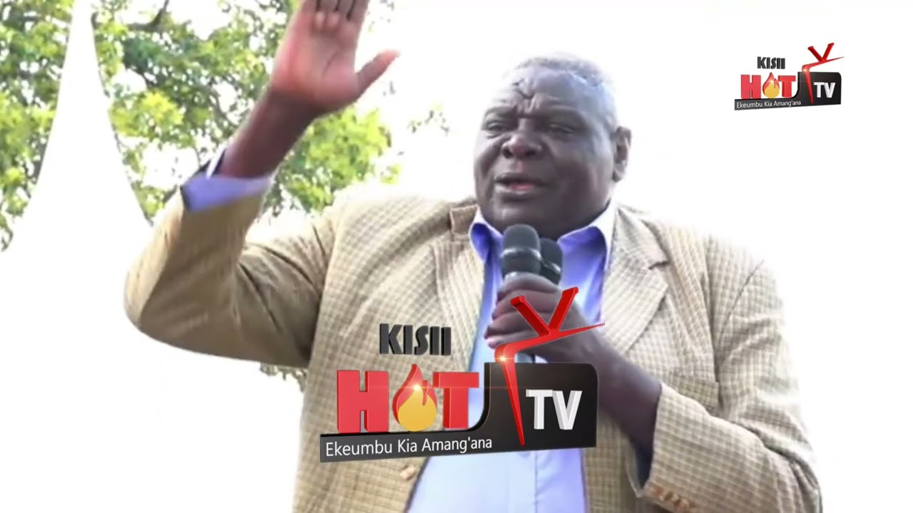 'Bori nobochinga bwabete S.Mugirango,Hon Osoro togotacha Kisii town.'Former MCA Mrefu declares.