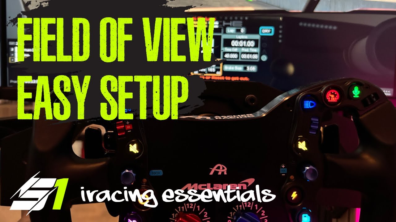 Как настроить поле зрения и горизонт | iRacing Essentials