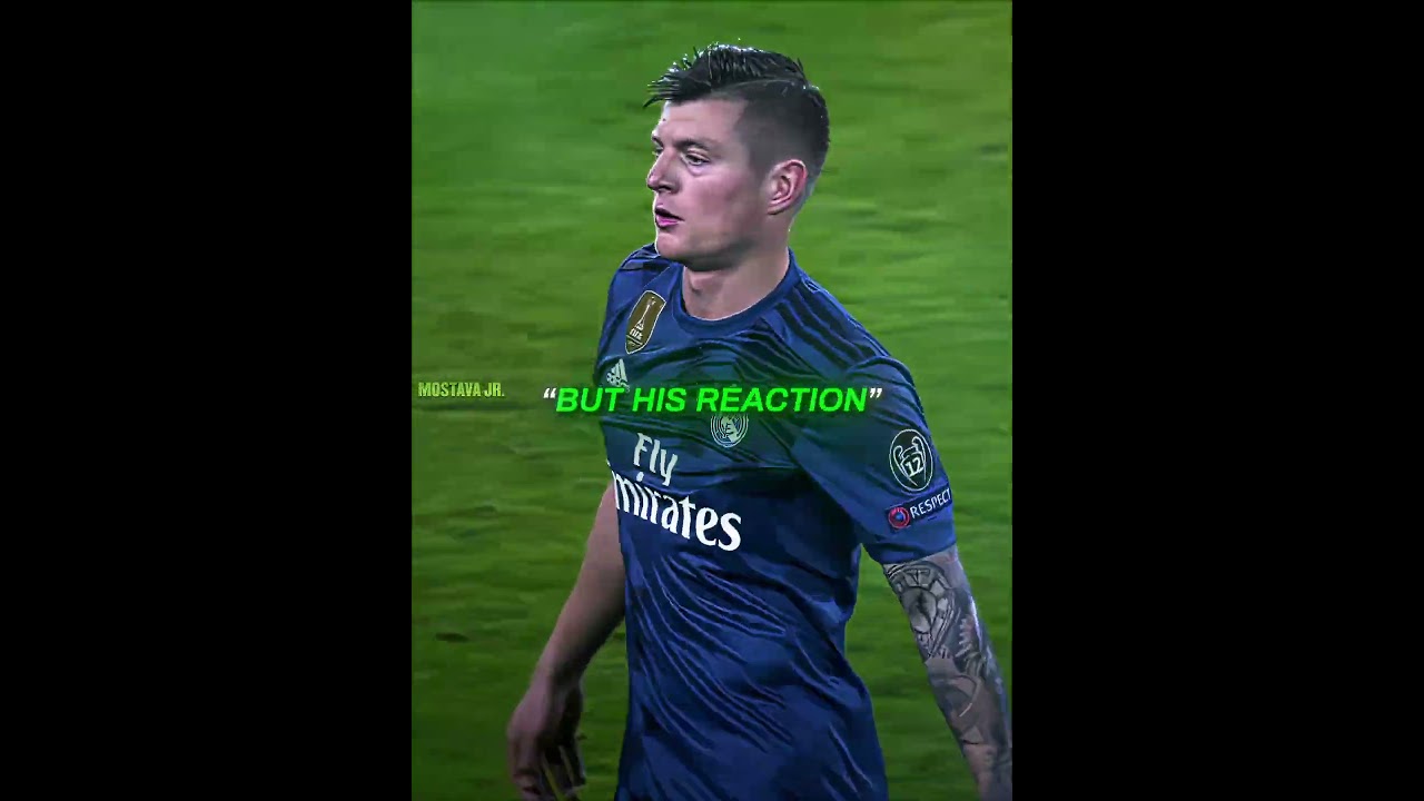 Ronaldo&rsquo;s reaction to Kroos&rsquo;s shot..🥶🤯
