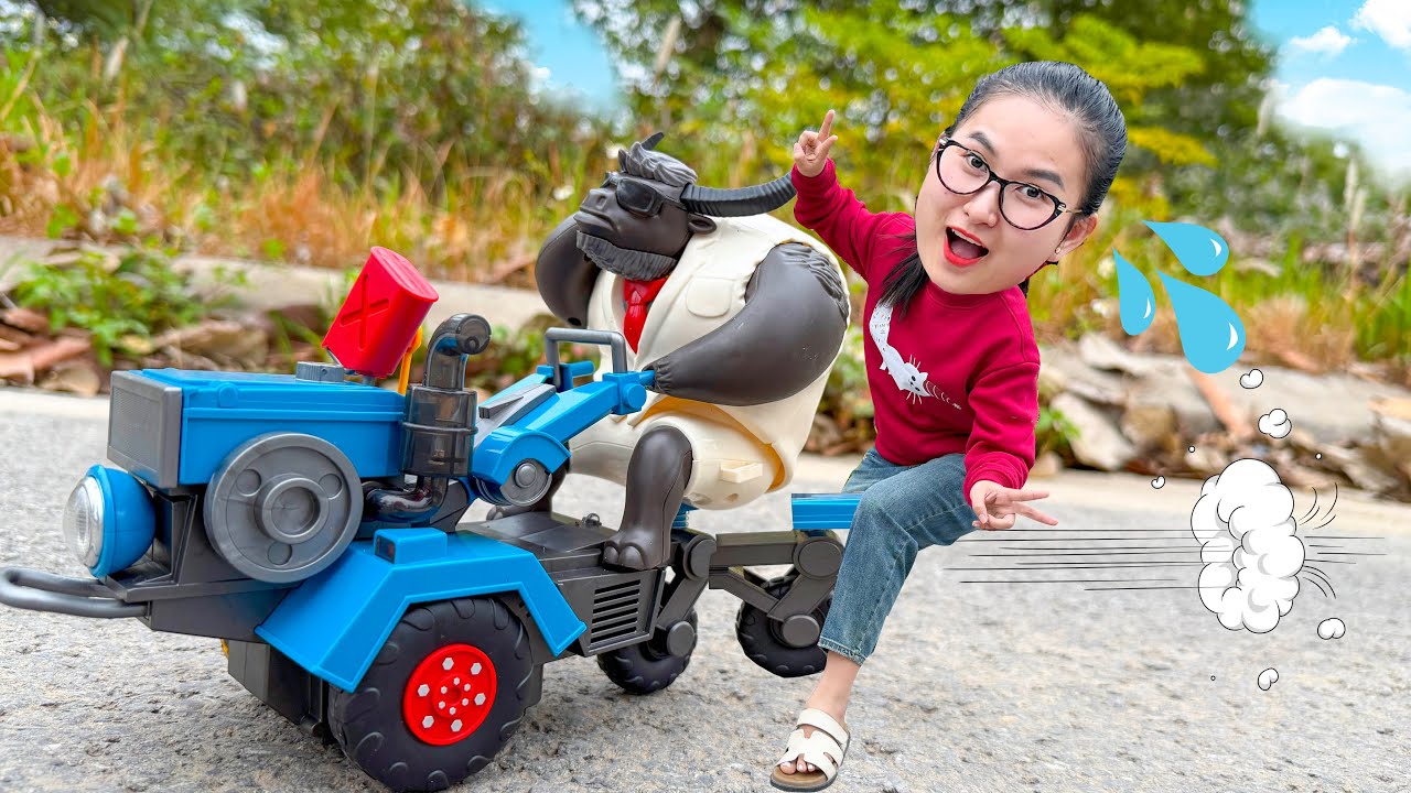 Changcady review xe m&aacute;y 4 b&aacute;nh đời mới v&agrave; xe m&aacute;y c&agrave;y vui nhộn