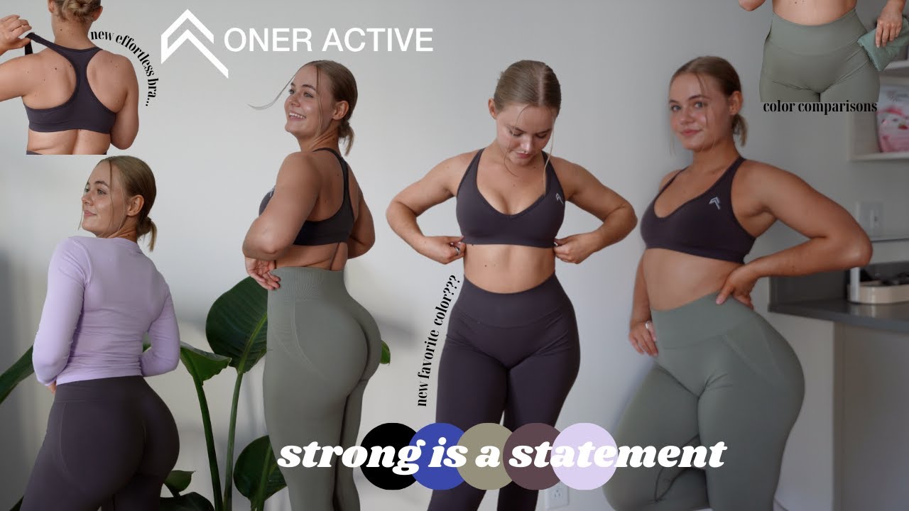 ONER ACTIVE honest review + try on haul | strong is a statement capsule