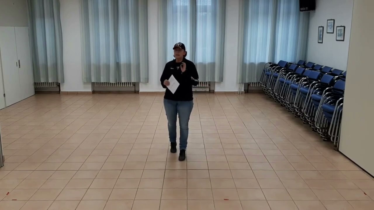 Good Day To Run Lernvideo Teach & Dance Line Dance Biene Teil 1