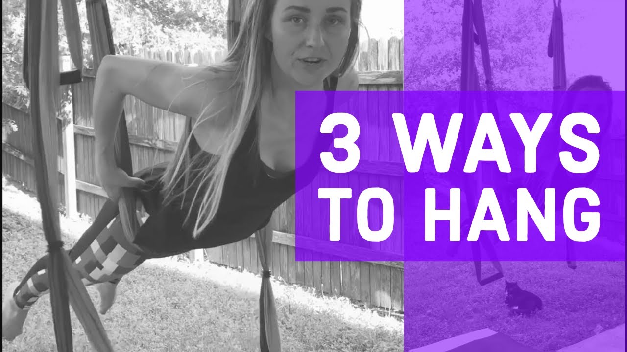Intro to Yoga Trapeze for Beginners - 3 Ways to Hang