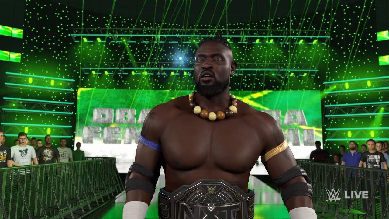 WWE 2K25-Oba Femi Vs Kit Wilson