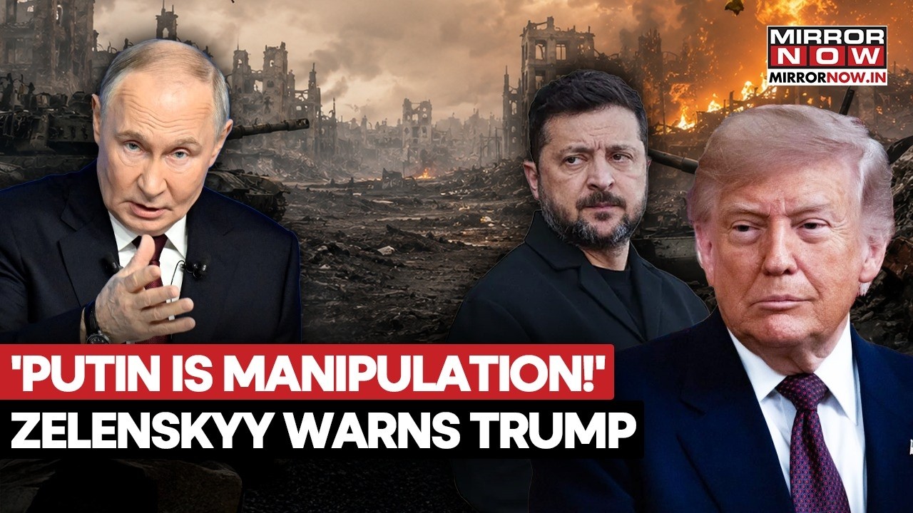 'Putin Is Manipulation': Zelenskyy Urges Trump To Be Careful With Russia Talks | WATCH