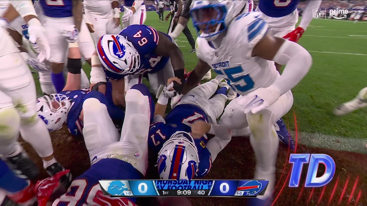 Josh Allen Scores The FIRST TD In Highmark Stadium!