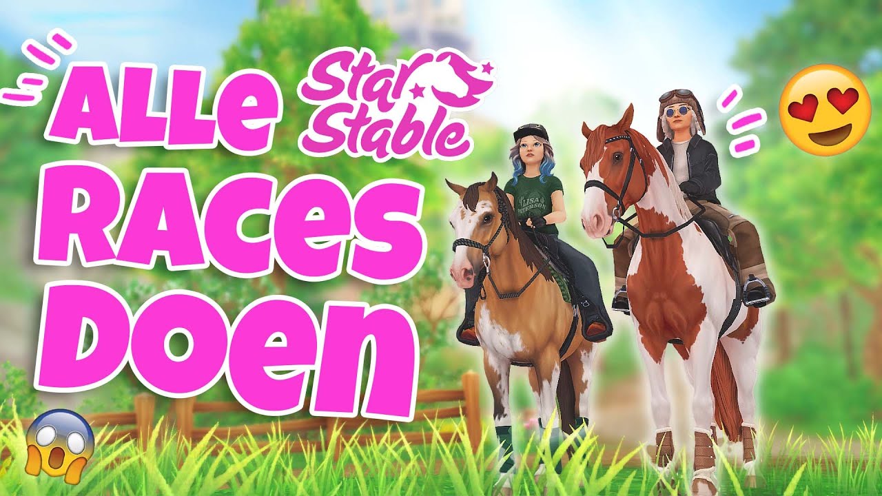 Starstable speedrun & Issues op school | ALLE RACES DOEN OP STARSTABLE #3 (NL) | wolfxjessy