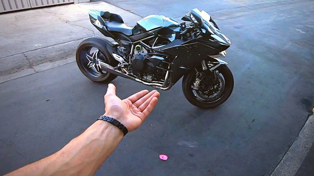 Ninja H2 Getting A Vandemon Full Exhaust System