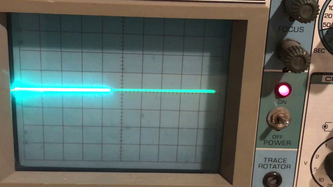 Pulse Width Modulation on Oscilloscope
