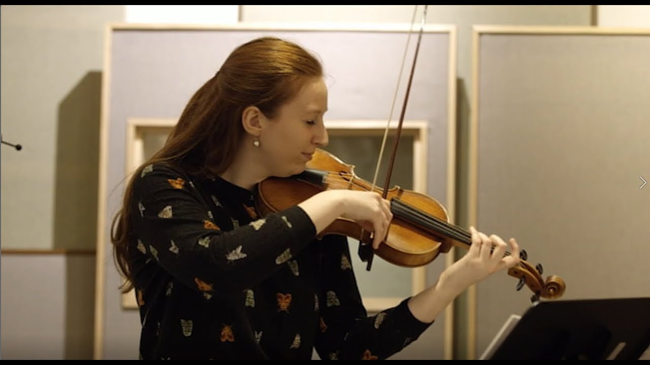 Augusta McKay Lodge's new album of violin sonatas by Corelli, Carbonelli and Mossi (rec sessions)