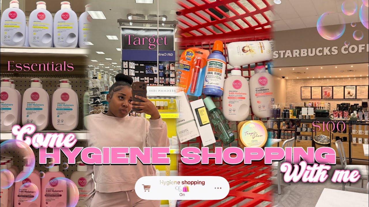 COME HYGIENE SHOPPING WITH ME 🫧 🌸 | $100+  | TARGET FINDS & BODY ESSENTIALS 