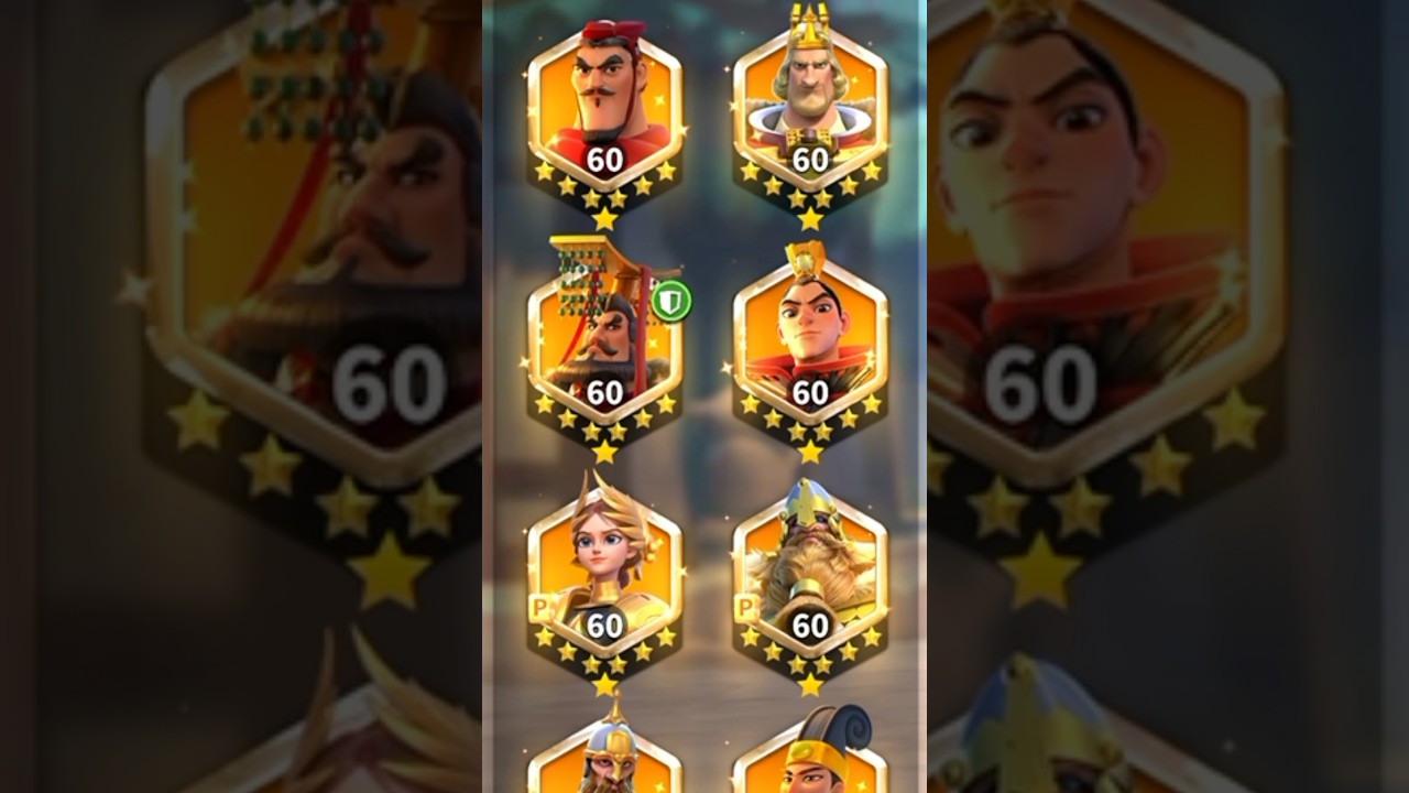 My TOP 7 Commanders OAT! #rokseven #riseofkingdoms