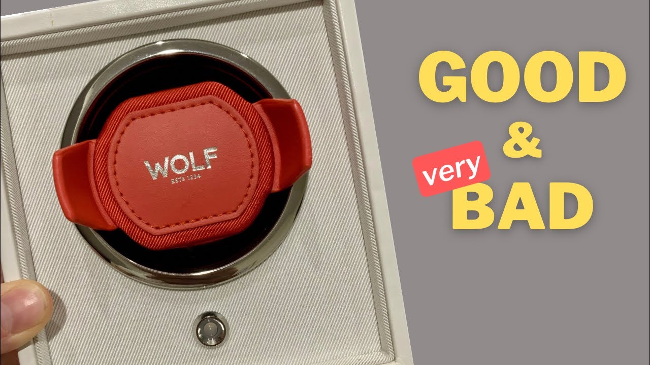 Wolf watch winder review: what you didn’t know. Cub 1.8