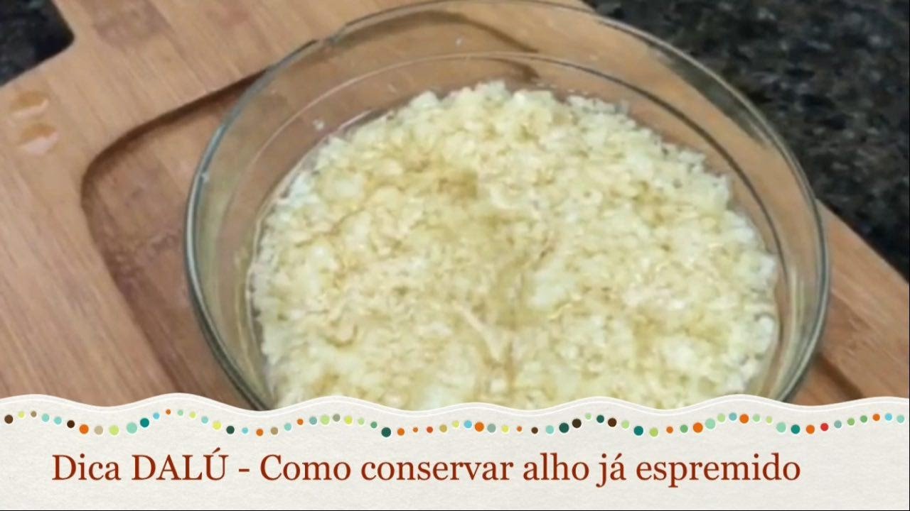 Como conservar alho