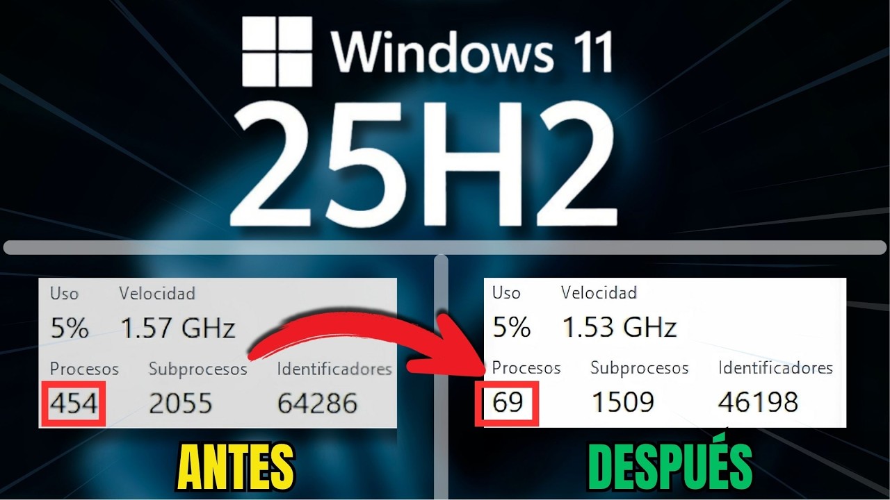 👉Aplica esto si quieres que tu Windows 11 25H2 sea M&Aacute;S R&aacute;pido ✅