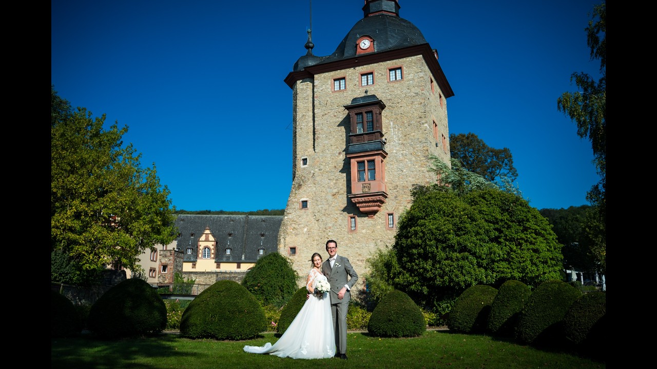 Standesamtliche Hochzeit / Trauung auf Schloss Vollrads im Rheingau