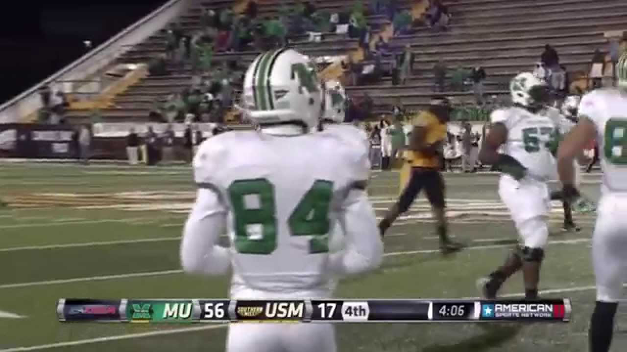 Marshall Highlights vs Southern Miss Football 2014
