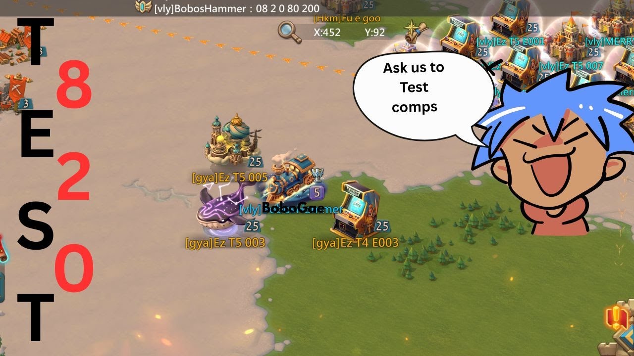 820 Testing time! Chill Testing lots stuff, Ask us to test something!